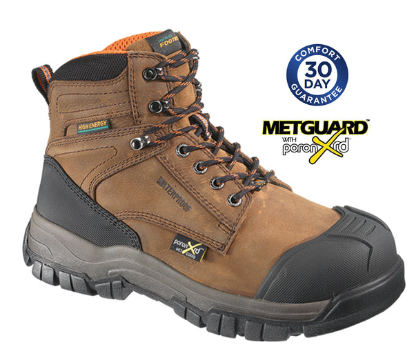 Hytest K13562 - FootRests Men's 6" Composite Toe Metatarsal Guard Boot