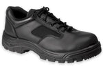 Work Zone Men's Soft Toe Slip Resistant Oxford - N477BLK